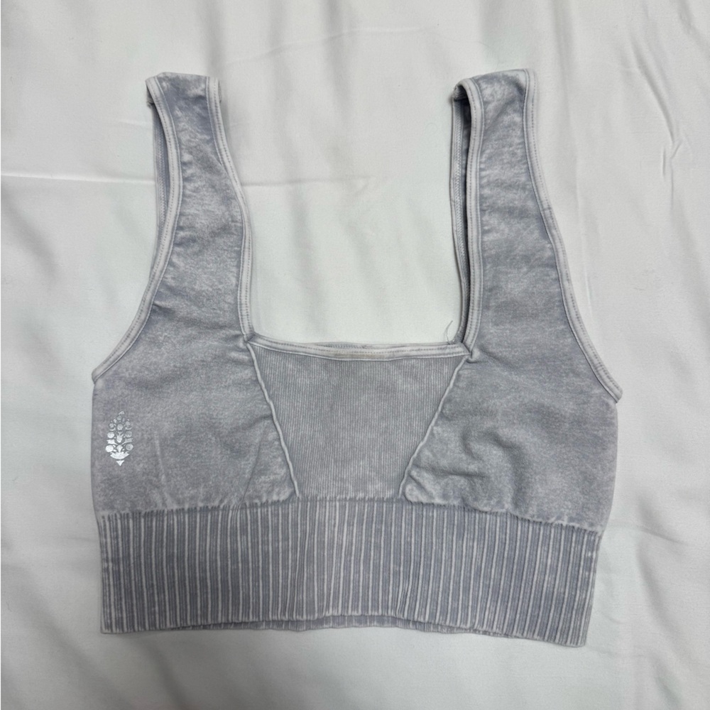 Free People Grey Top